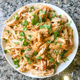 10 Minute Pressure Cooker Chicken Barbacoa