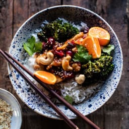 20 Minute Cranberry Orange Stir Fry.