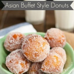 3 Ingredient Copy Cat Asian Buffet Donuts