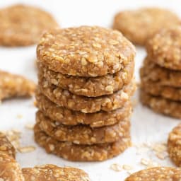 3 Ingredient No Bake Banana Oatmeal Cookies (No Flour, Eggs, Sugar or Oil)