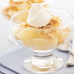 5 Minute Pear Crumble