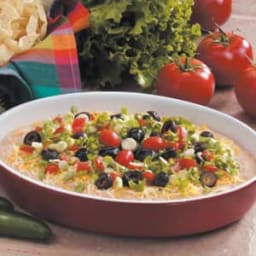 7 Layer Mexican Fiesta dip