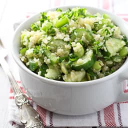 7 Shades of Green Spring Quinoa Salad