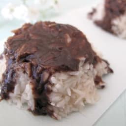 AIP / Paleo No Bake Coconut Macaroons with Chocolate Ganache