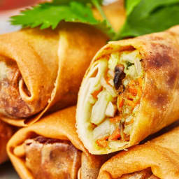 Air Fryer Vegetable Spring Rolls