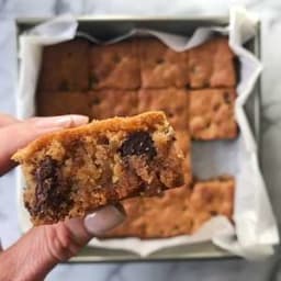 Almond Butter Almond Flour Blondies