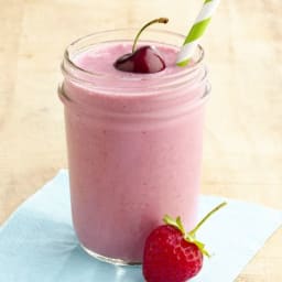 Almond Cherry Berry Smoothie