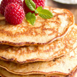 Almond Cream Cheese Keto Pancakes