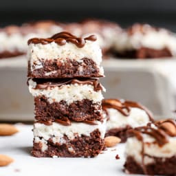 Almond Joy Brownies (Gluten Free + Paleo)