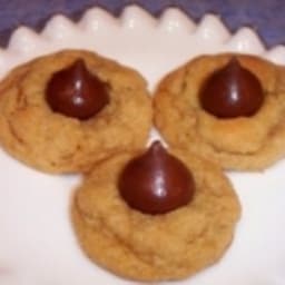 Amanda's Peanut Butter Hershey Kiss Cookies