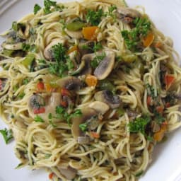 Angel Hair Pasta with Veggies