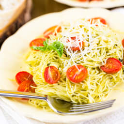 Angel Hair Pasta with Lemon & Garlic