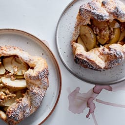 Apple and Nut-Butter Puff Pastry Tarts