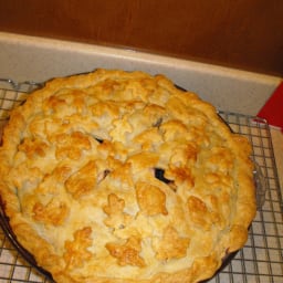 Apple & Blackberry Pie