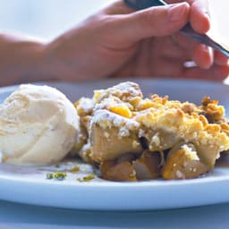 Apple crumble