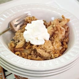 Apple Dessert with Graham Cracker Crust