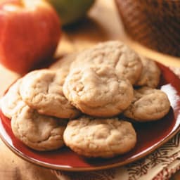 Apple Peanut Butter Cookies  