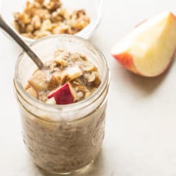 Apple Pie Overnight Oats