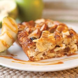 Apple Raisin Strata