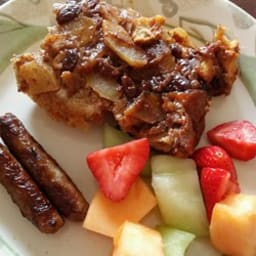 Apple-Raisin French Toast Casserole