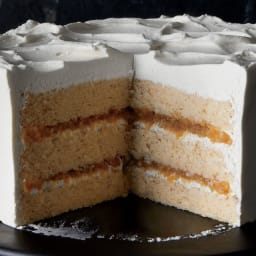 Apple-Rum Spice Cake