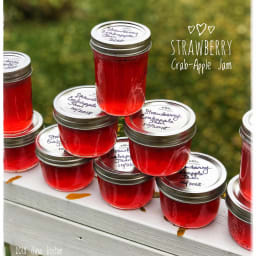 Apple Strawberry Jelly