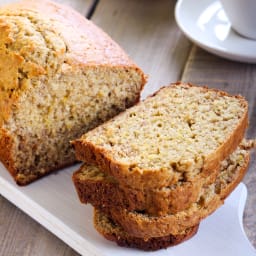 Applesauce Banana Bread