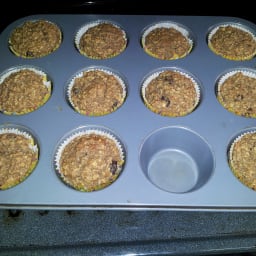 Applesauce Oatmeal Muffins (Healthy Exchanges)