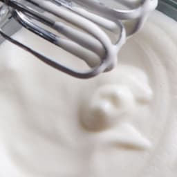 Aquafaba Whipped Cream