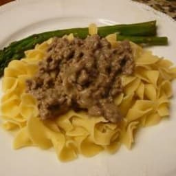 Army SOS Creamed Ground Beef