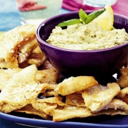 Artichoke and mint dip