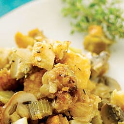 Artichoke Parmesan Sourdough Stuffing Recipe