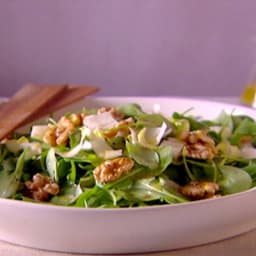 Arugula Endive Salad with White Wine Vinaigrette