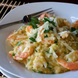 Asiago Shrimp Risotto