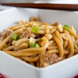 Asian Noodle Bowls with Pork