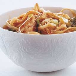 Asian Noodles with Chicken and Scallions recipe | Epicurious.com