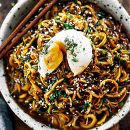 Asian Whole30 Noodle Bowl