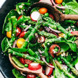 Asparagus Salad with Lemon Vinaigrette