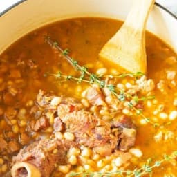 Aunt Margaret's Ham & Bean Soup