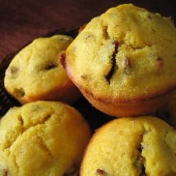 Autumn Cornmeal Muffins