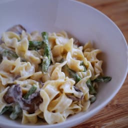 Avgolemono Pasta with Spring Vegetables
