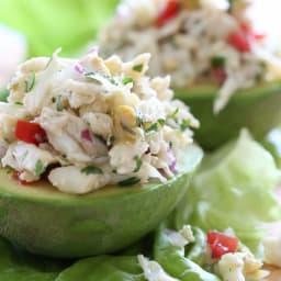 Avocado and Lump Crab Salad