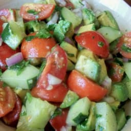 Avocado and Tomato Salad