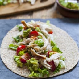 Avocado & Chicken Tortilla Wraps