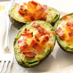 Avocado Bacon and Eggs