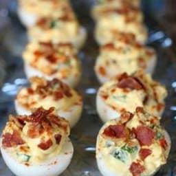 Bacon Jalapeno Deviled Eggs