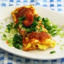 Bacon Omelette - Lightened