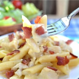 Bacon Ranch Chicken Pasta