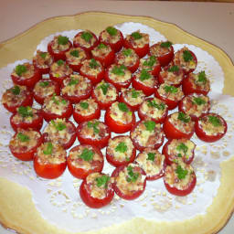 Bacon Stuffed Cherry Tomatoes
