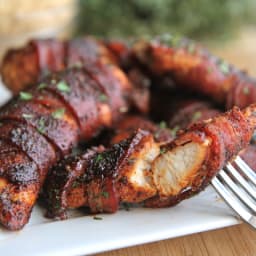 Bacon Wrapped Chicken (Brown Sugar)